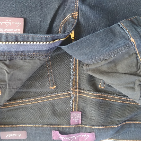 New Gloria Vanderbilt high rise jeans SZ 14 & 16 - Picture 6 of 9